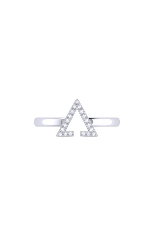Luvmyjewelry Home Aim High Diamond Ring In Silver