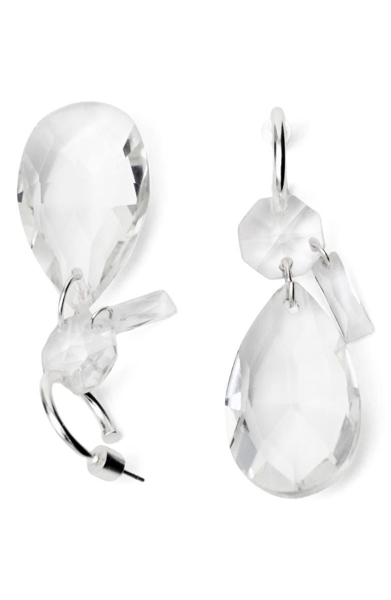 MANGO Pendant Crystal Drop Earrings, Alternate, color,