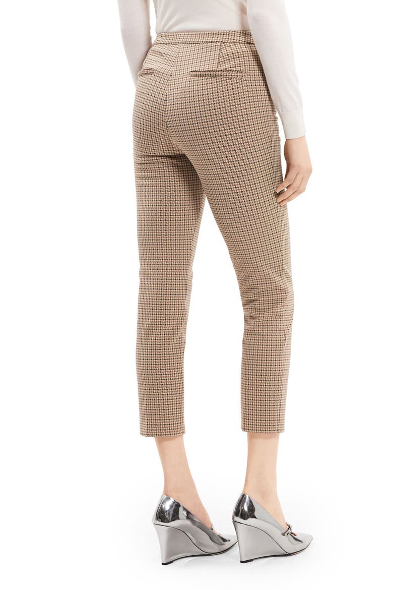 Check Slim Crop Pants, Alternate, color, MULTI - Q1G