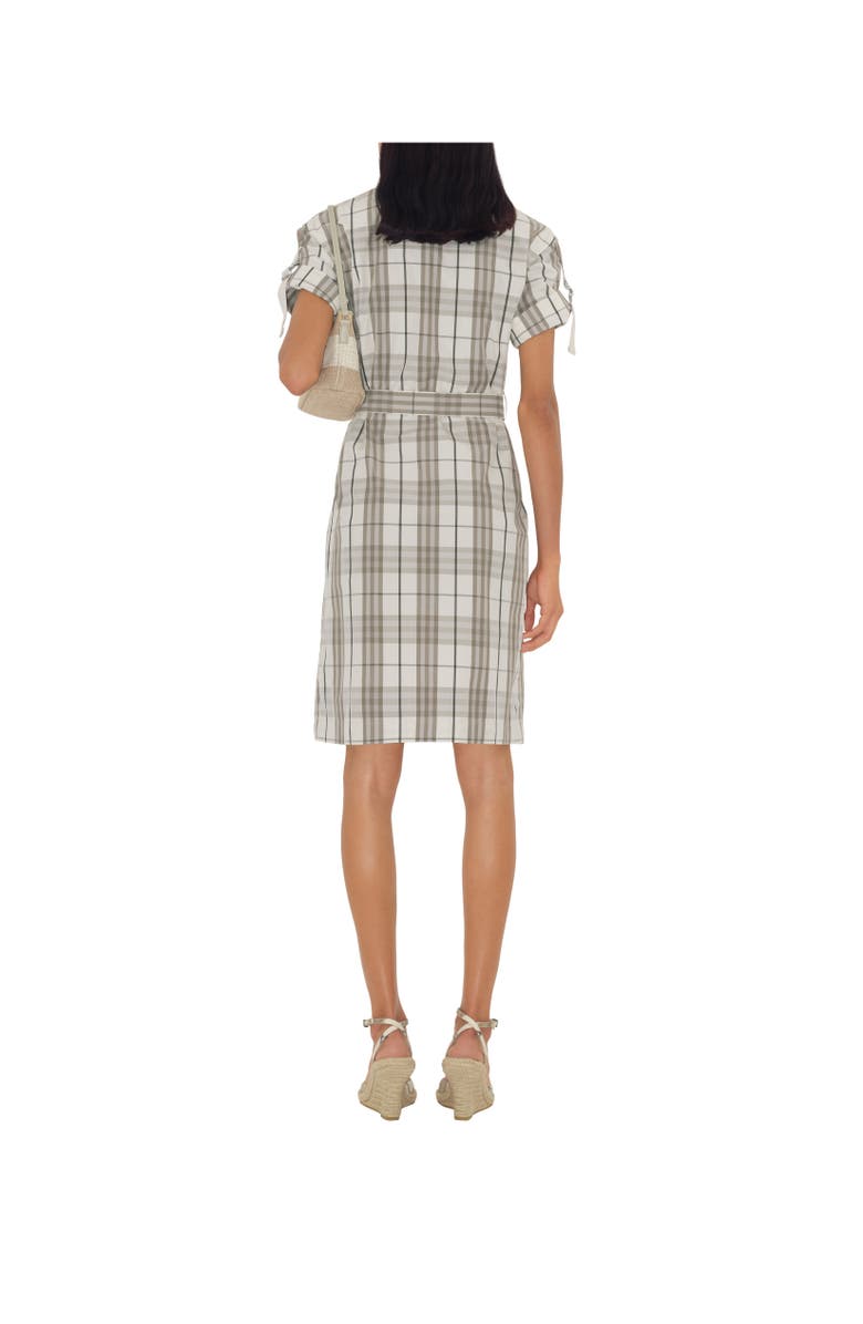 Burberry Check Cotton Shirt Dress, Alternate, color, Cotton
