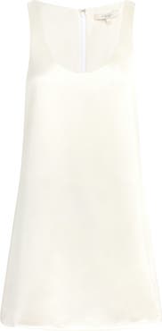 Favorite Daughter The Getting Ready Sleeveless Satin Minidress