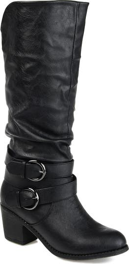Late Buckle Tall Boot