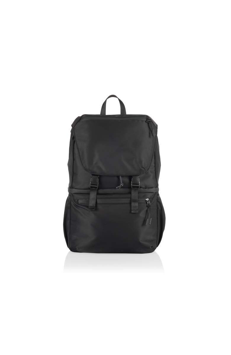 Oniva Tarana Recycled Backpack Cooler, Alternate, color, Carbon Black
