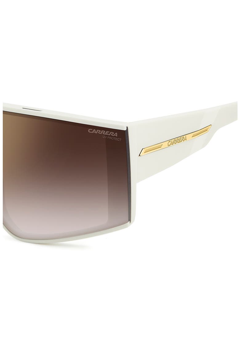 Victory C 99mm Rectangular Mask Sunglasses, Alternate, color, IVORY