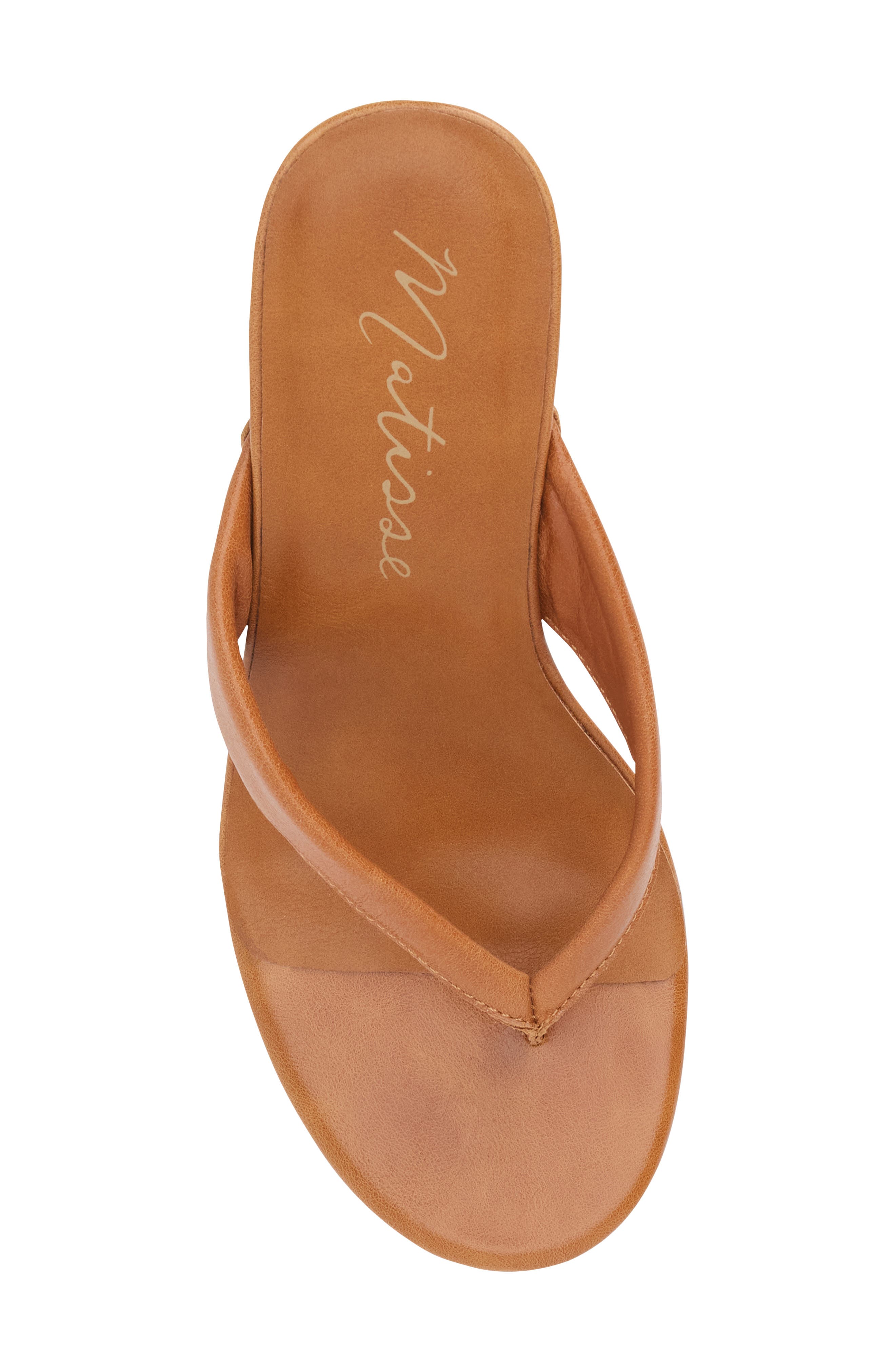 Maryland Wedge Flip Flop, Alternate, color, BUTTERSCOTCH