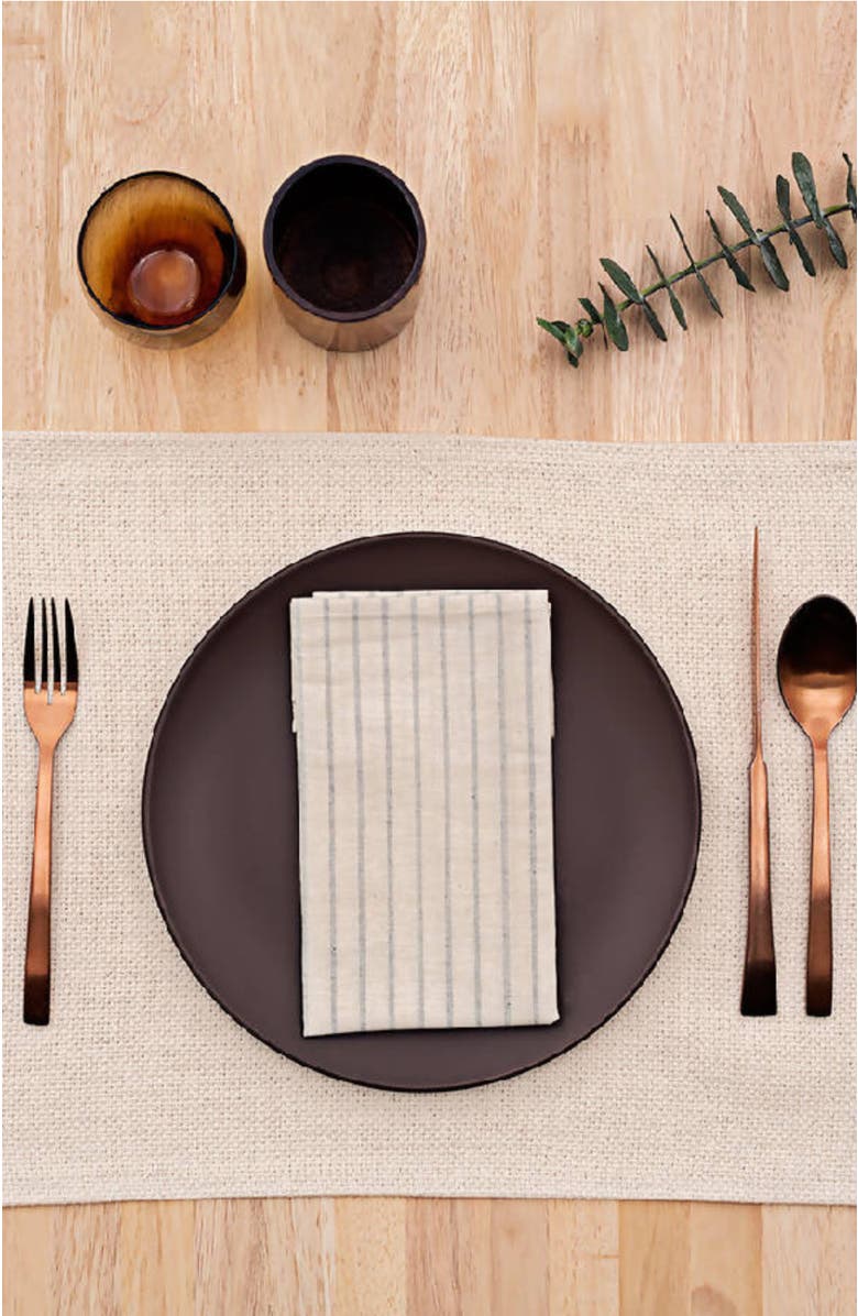 Meema Rustic Placemats Set of 4, Alternate, color, Natural