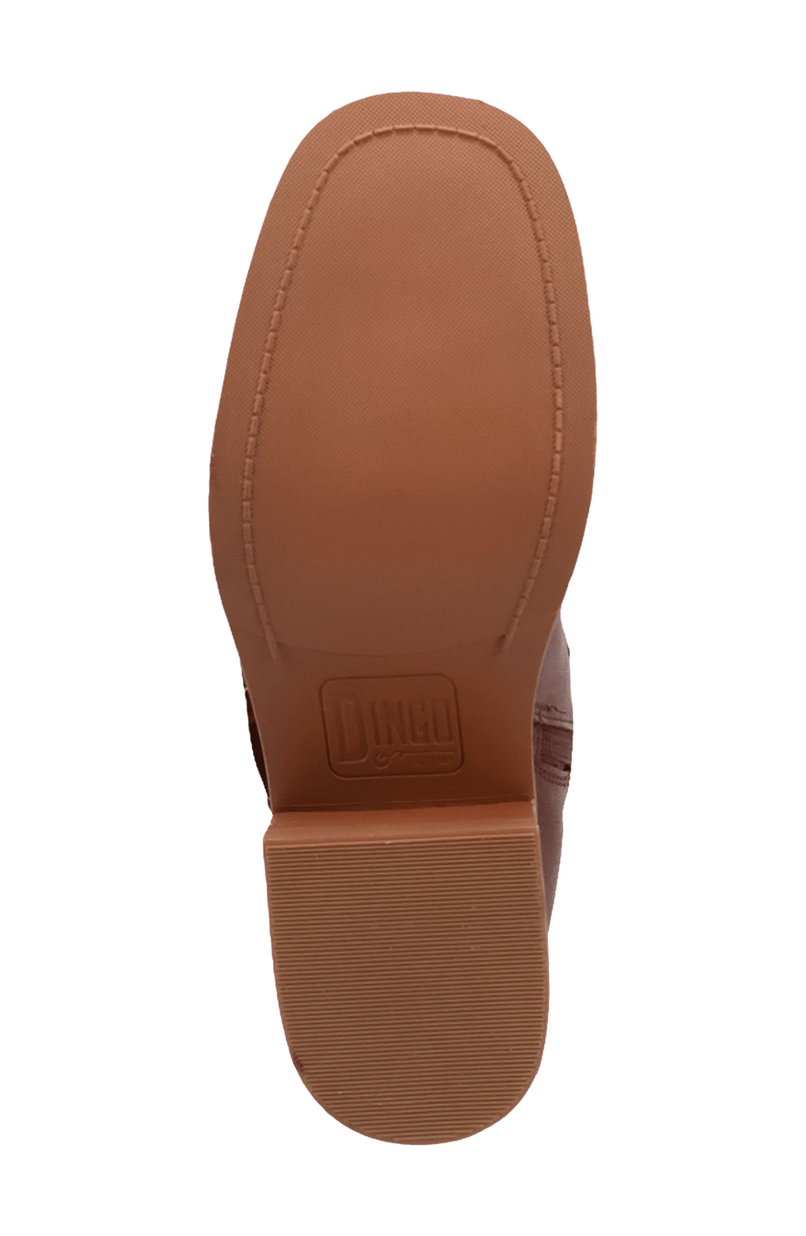 Fillmore Studded Knee High Boot, Alternate, color, BROWN
