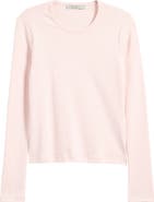 AllSaints Stevie Long Sleeve Organic Cotton T-Shirt