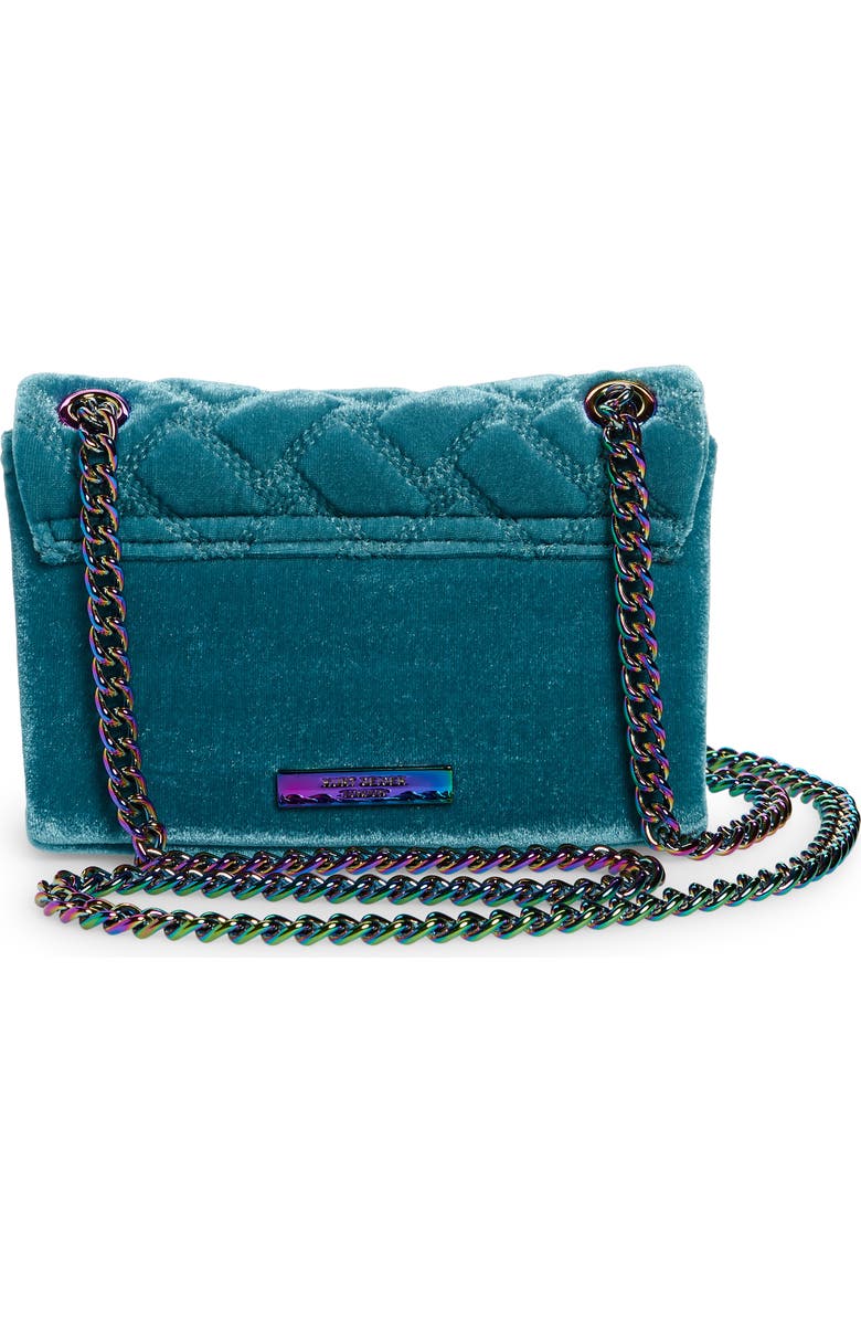 Kurt Geiger London Mini Kensington Velvet Crossbody Bag, Alternate, color,