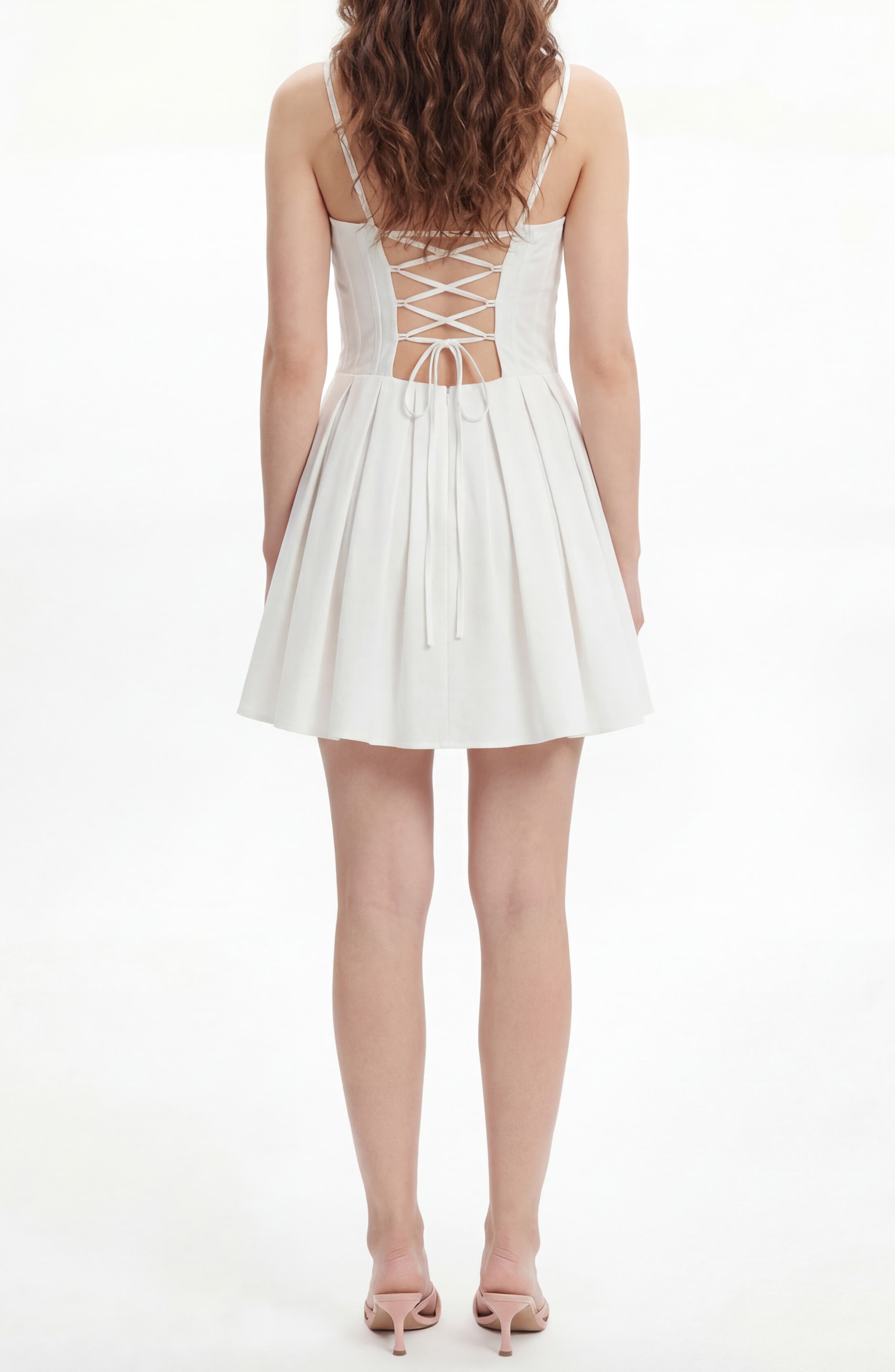 chloe corset dress BY Design Minidress in Lemon Meringue at Nordstrom Rack, Size Large Perfect for garden parties NWT Withjean Chloe corset dress