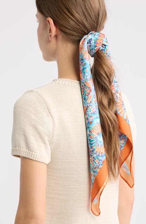 SCRUNCHIE HAIR SCARF SET