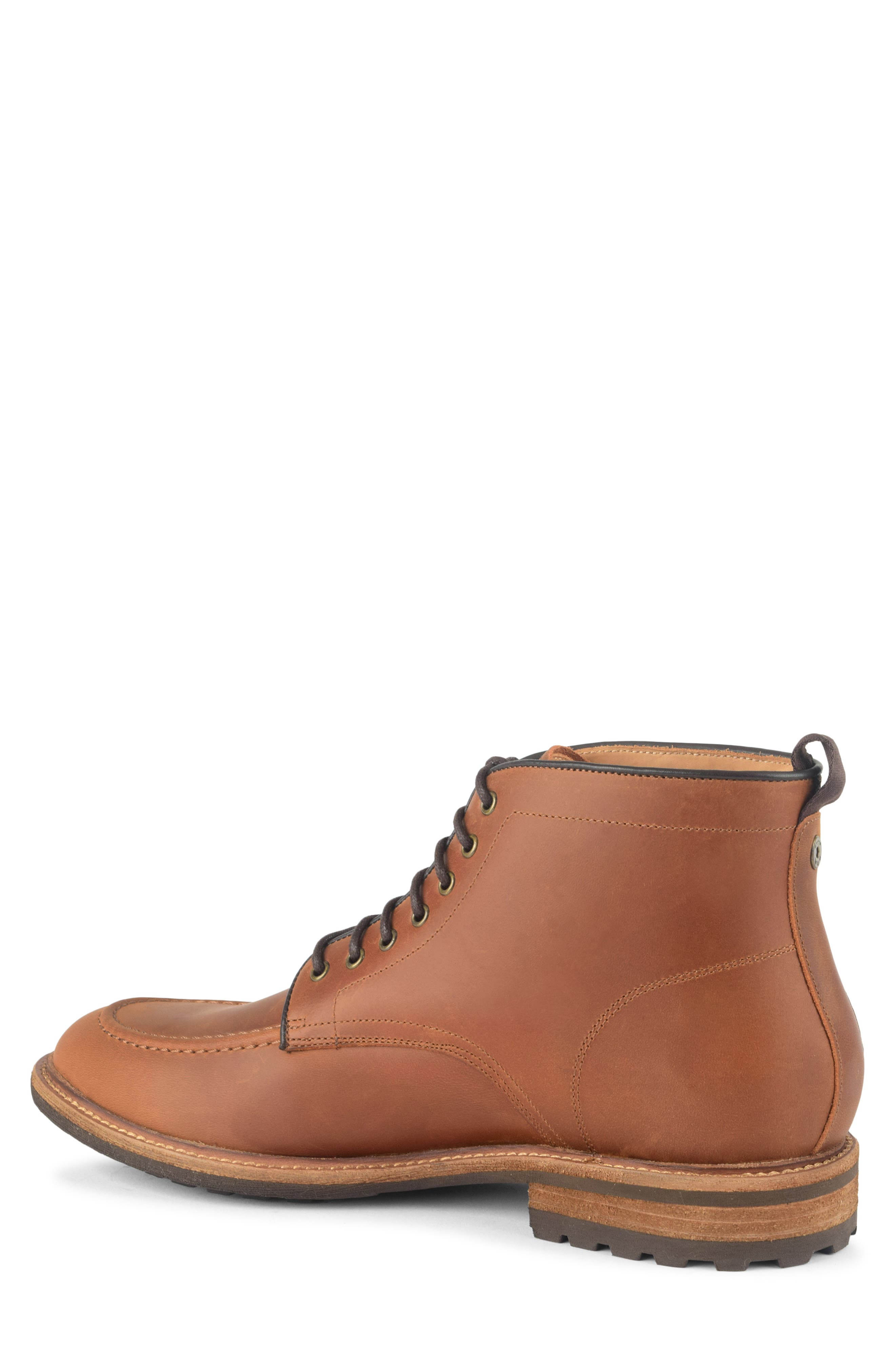 Warfield & Grand Trench II Boot, Alternate, color, Cognac