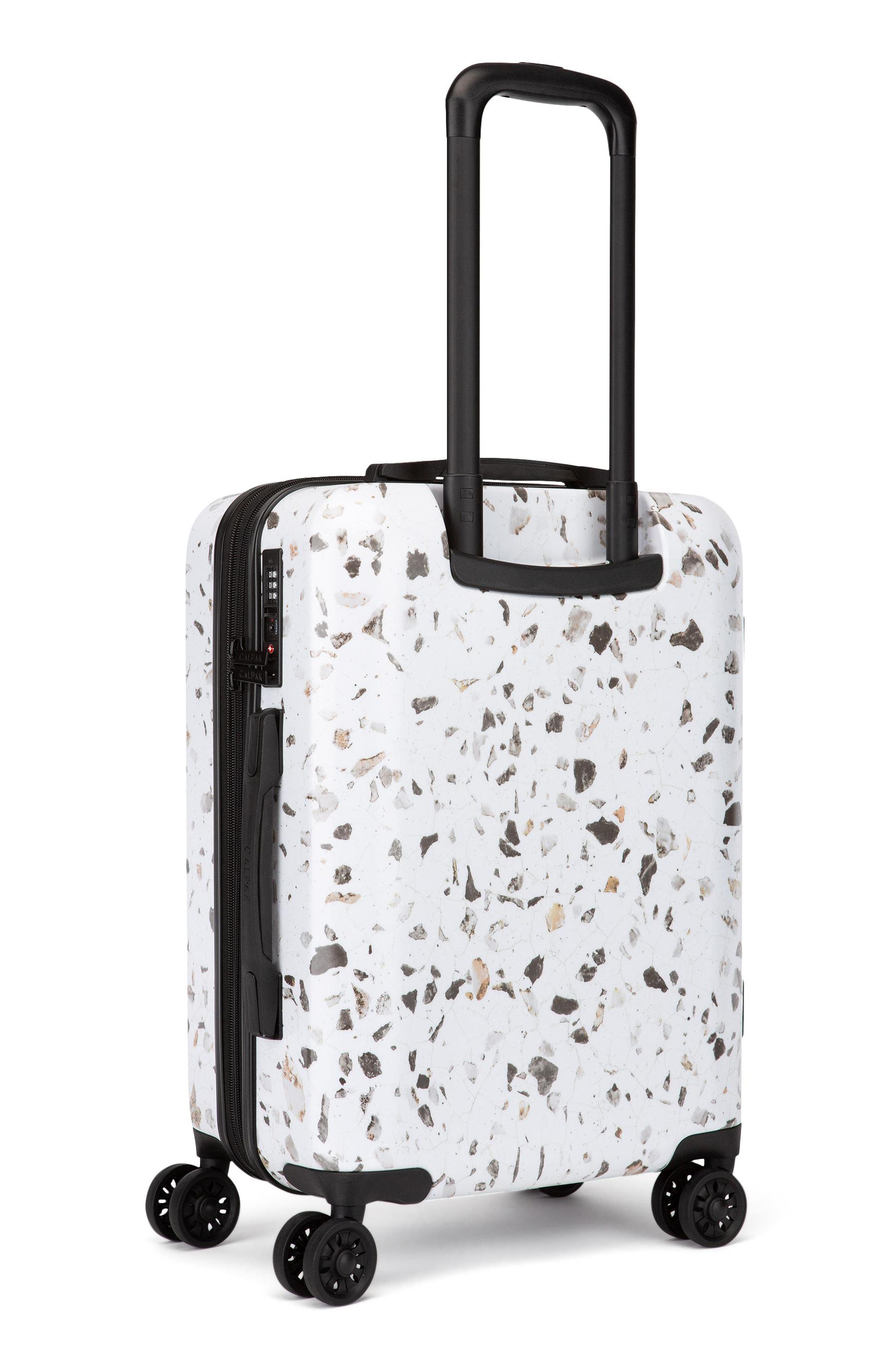CALPAK Terrazzo 22-Inch Hard Shell Spinner Carry-On Suitcase, Alternate, color, 