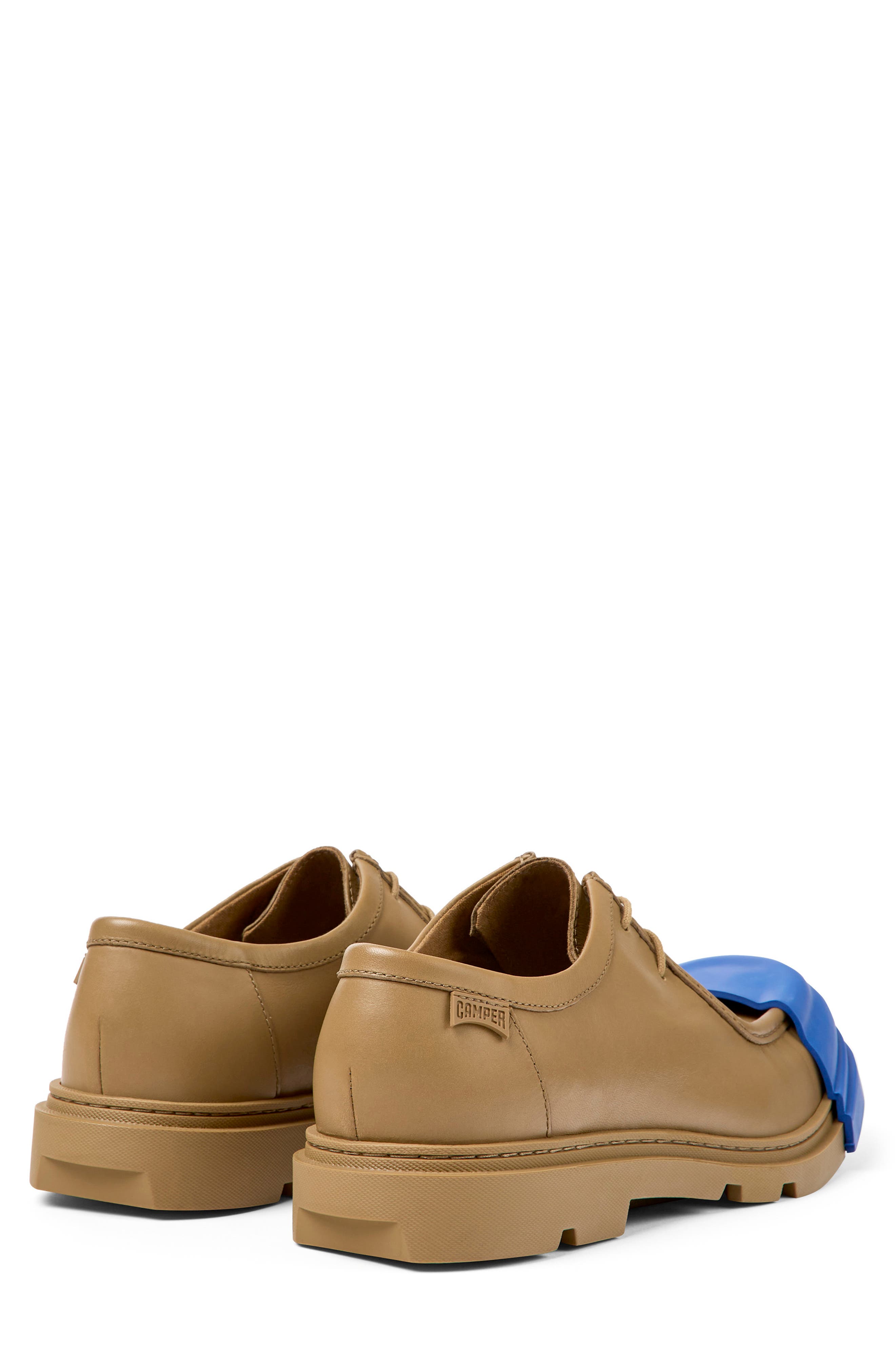 Junction Cap Toe Chukka Shoe, Alternate, color, MEDIUM BROWN