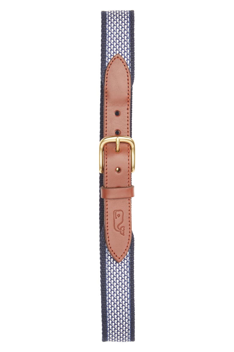Whale Classic Belt, Main, color, NAUTICAL NAVY