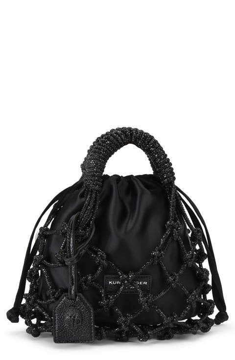 Small Crystal Macramé Bag