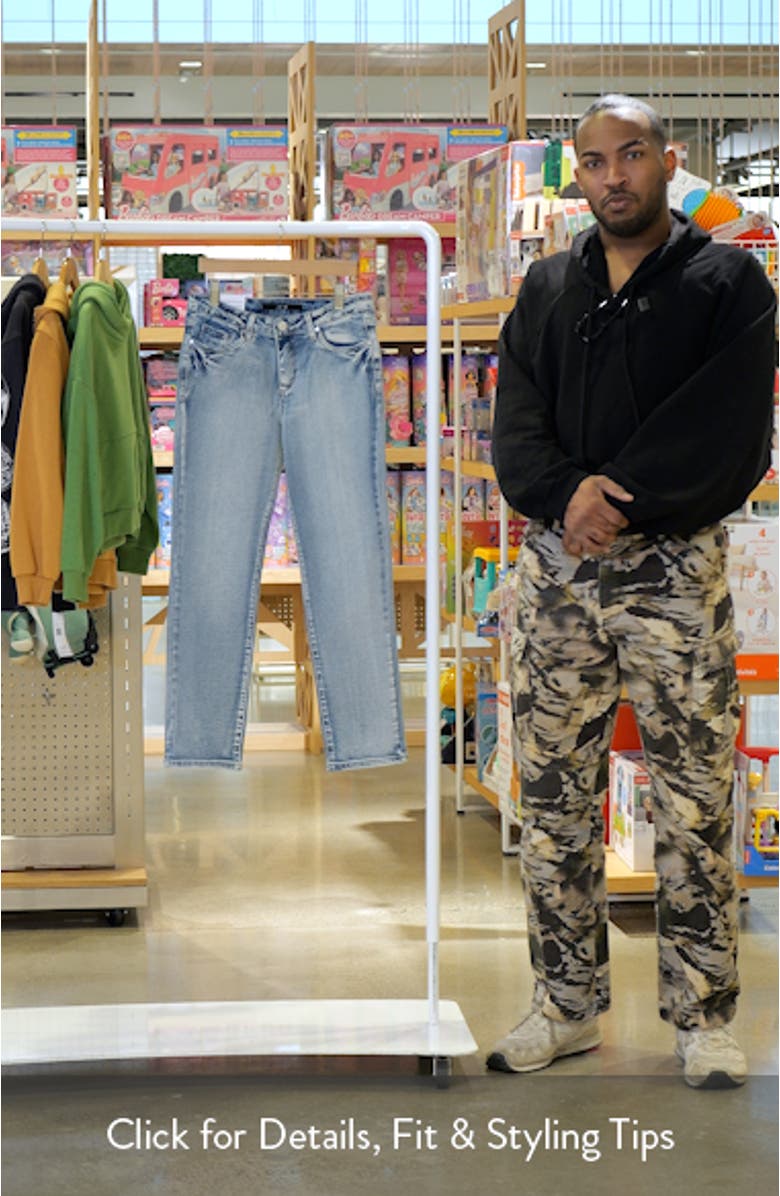 Kids' Rebel Relaxed Straight Leg Jeans, sales video thumbnail