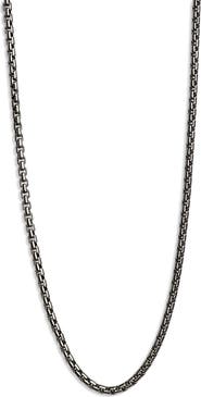 John Hardy Box Chain Necklace, 2.7mm