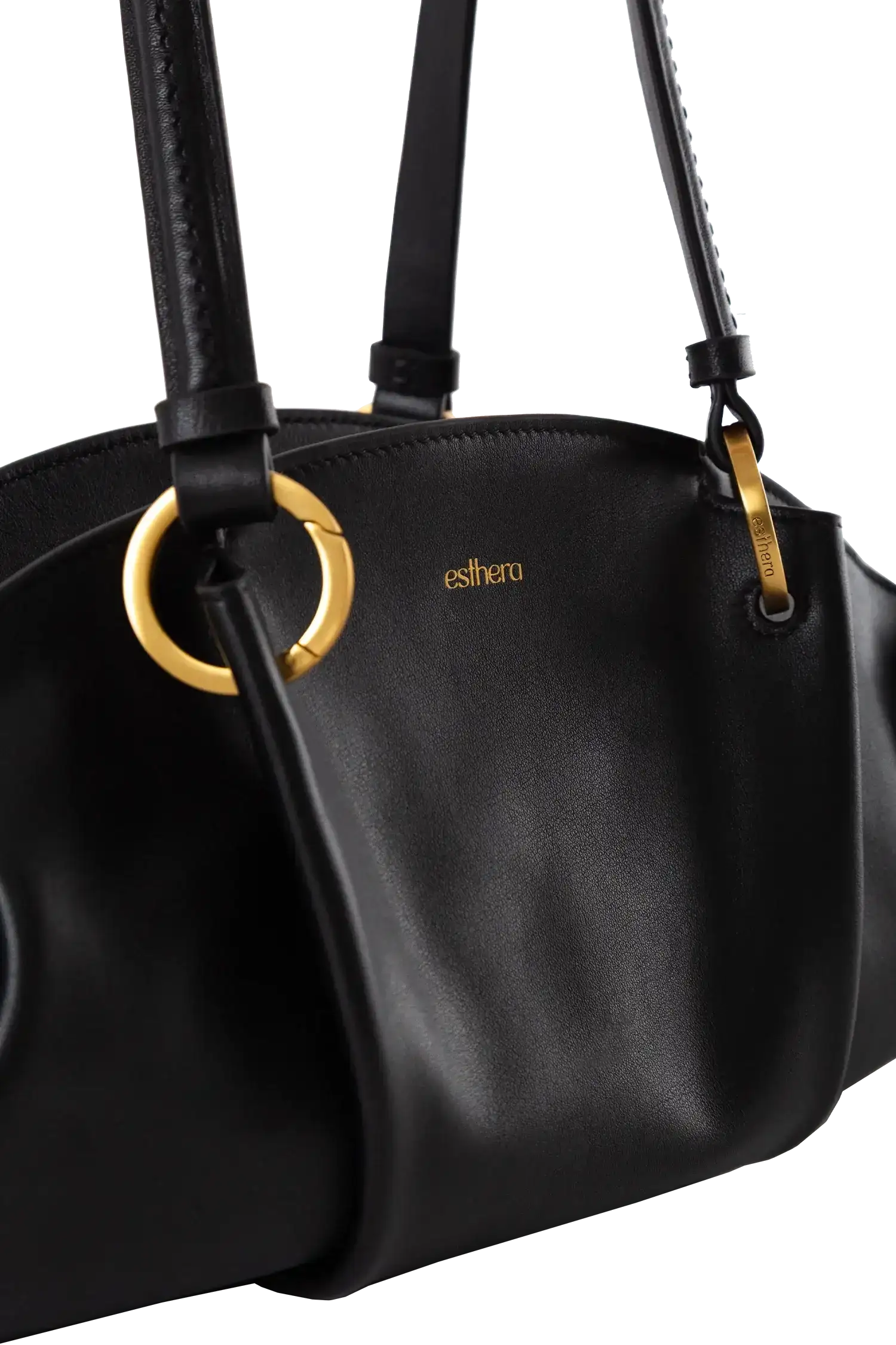0707 Leather Shoulder Bag, Alternate, color, Black