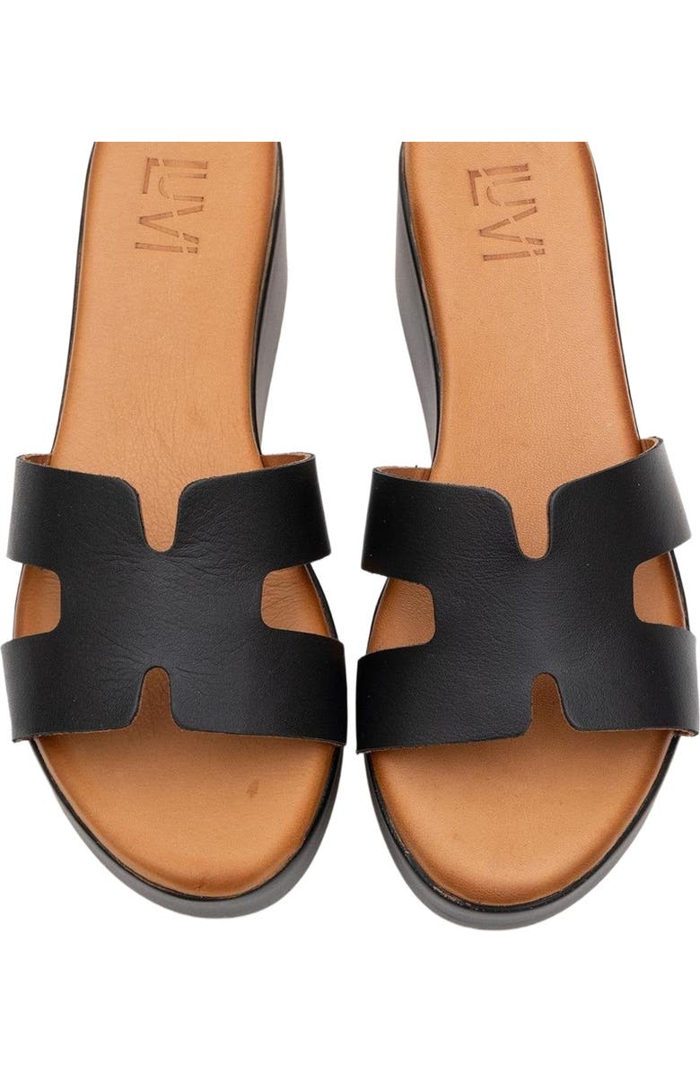 Forever & Always Shoes Lia Leather Platform Sandal, Alternate, color,