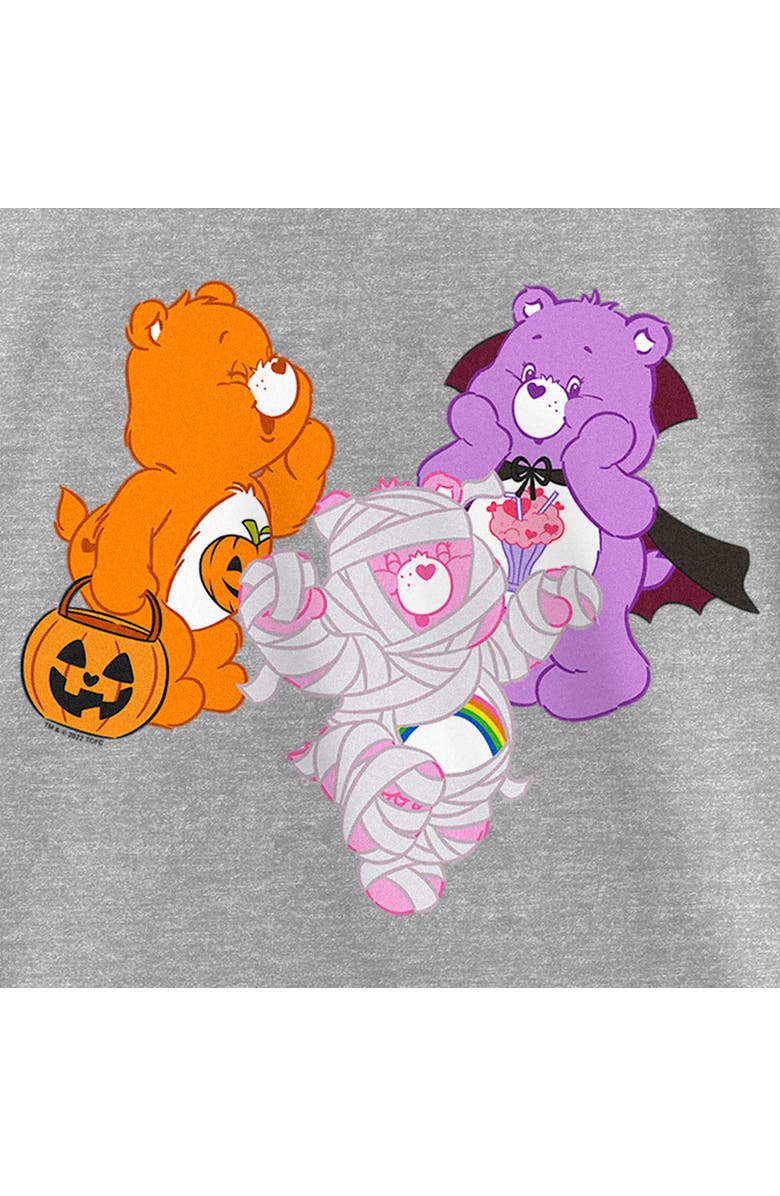 Care Bears Girl's Care Bears Halloween Bears  Graphic T-Shirt, Alternate, color, Athletic Heather