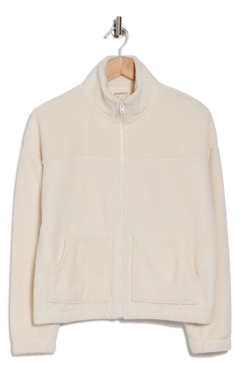 MARIKA Mel Plush Fleece Zip Jacket, Alternate, color, 