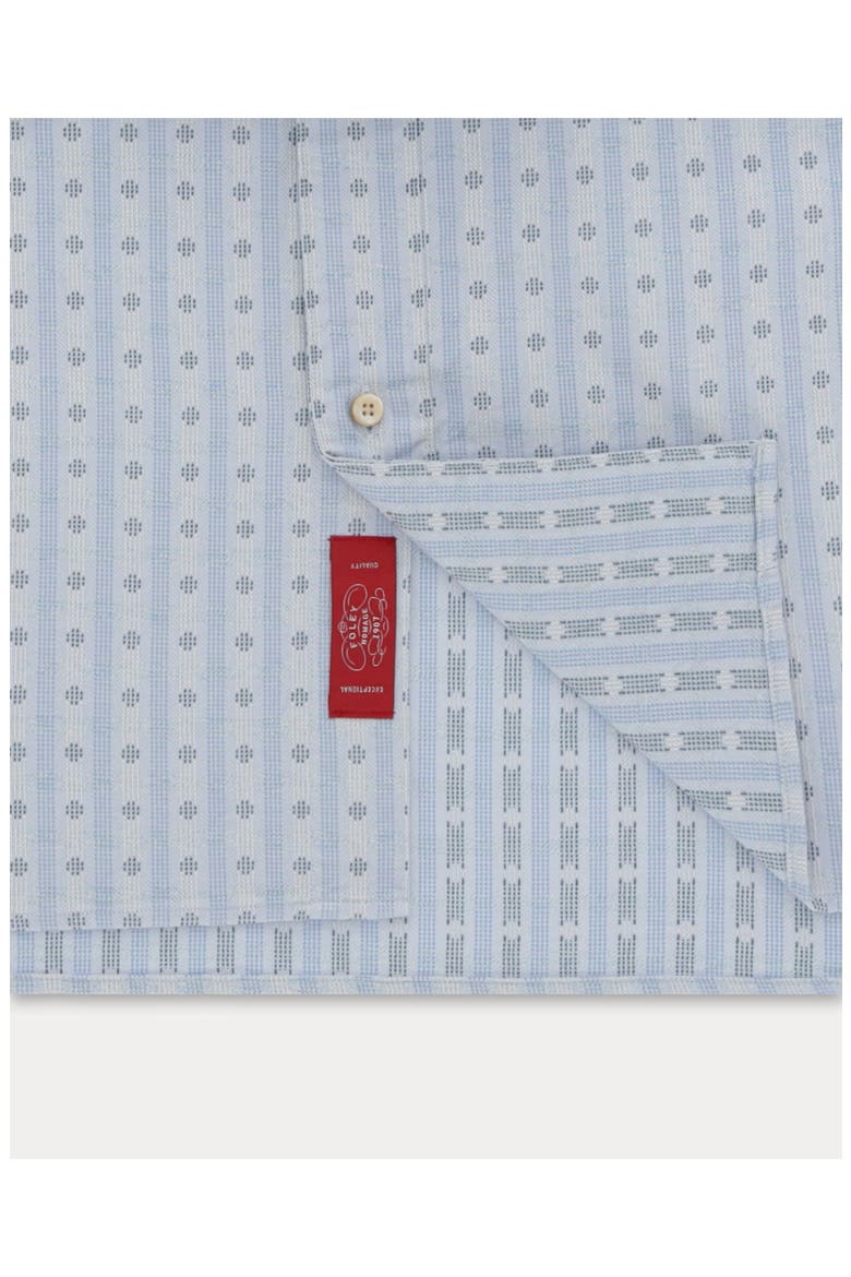 Prequel Cotton Short Sleeve Shirt, Alternate, color, BLUE