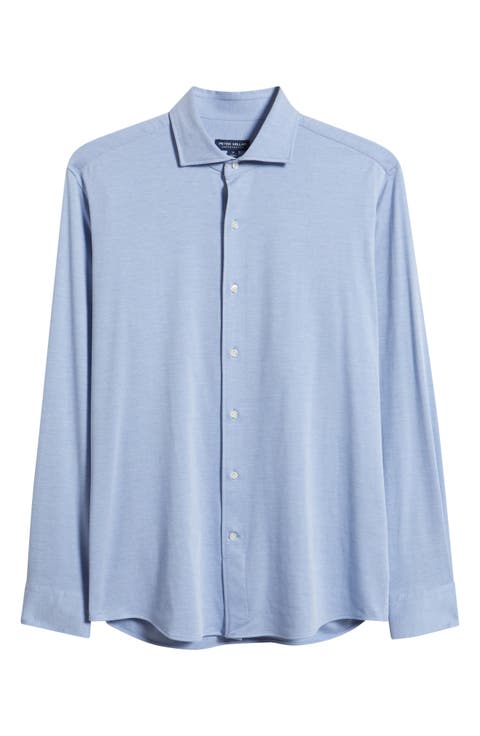 Excursionist Flex Tailored Fit Wrinkle Resistant Button-Up Shirt