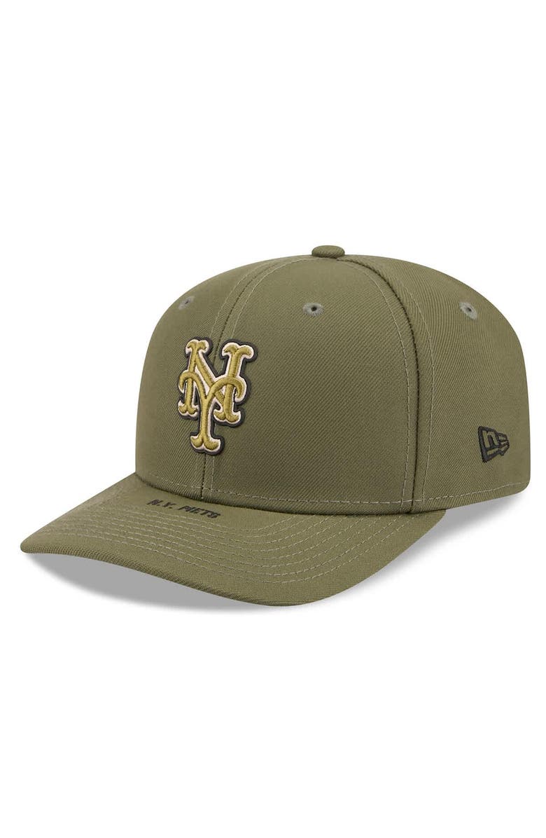 New Era Men's New Era  Olive New York Mets 2026 Armed Forces Day 9SEVENTY Adjustable Hat, Alternate, color, Olive