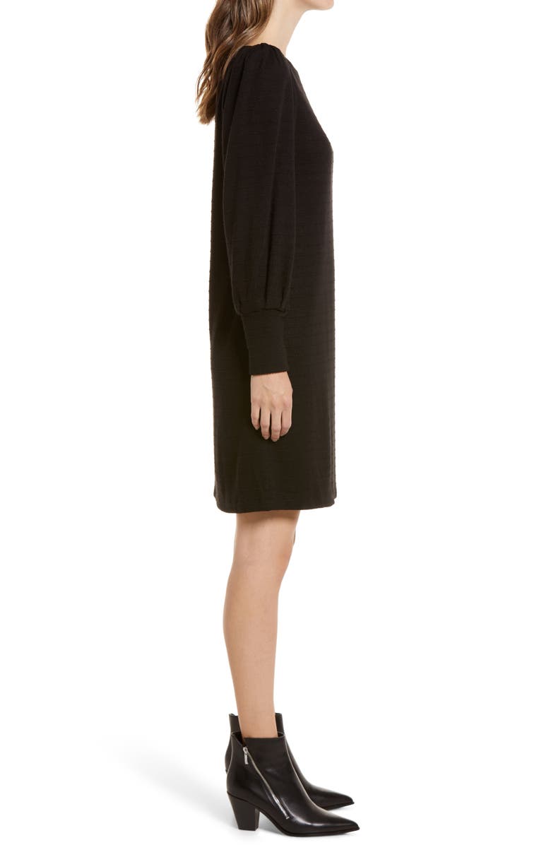 Julia Jordan Boatneck Long Sleeve Sweater Dress, Alternate, color,
