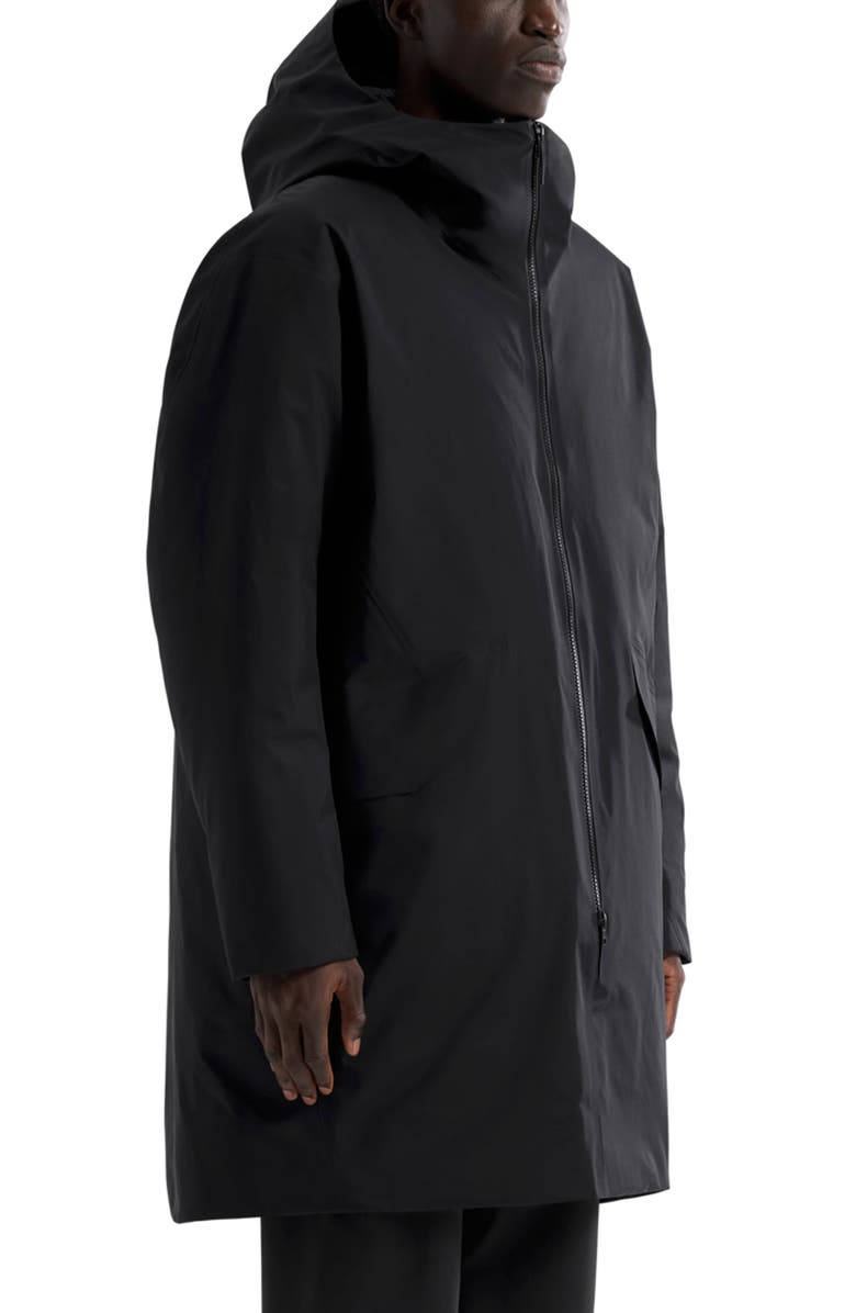 Veilance Monitor Waterproof 850 Fill Power Down Coat, Alternate, color, Black