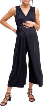 Nom Maternity Francesca Maternity & Nursing Cropped Jumpsuit