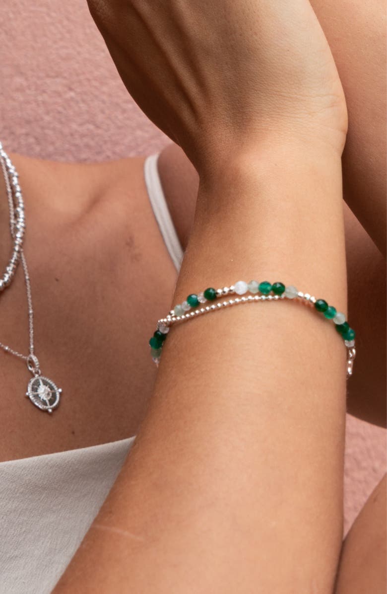 Dower & Hall Evergreen Orissa Bracelet, Alternate, color, Sterling Silver