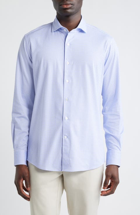 Excursionist Flex Tailored Fit Wrinkle Resistant Button-Up Shirt