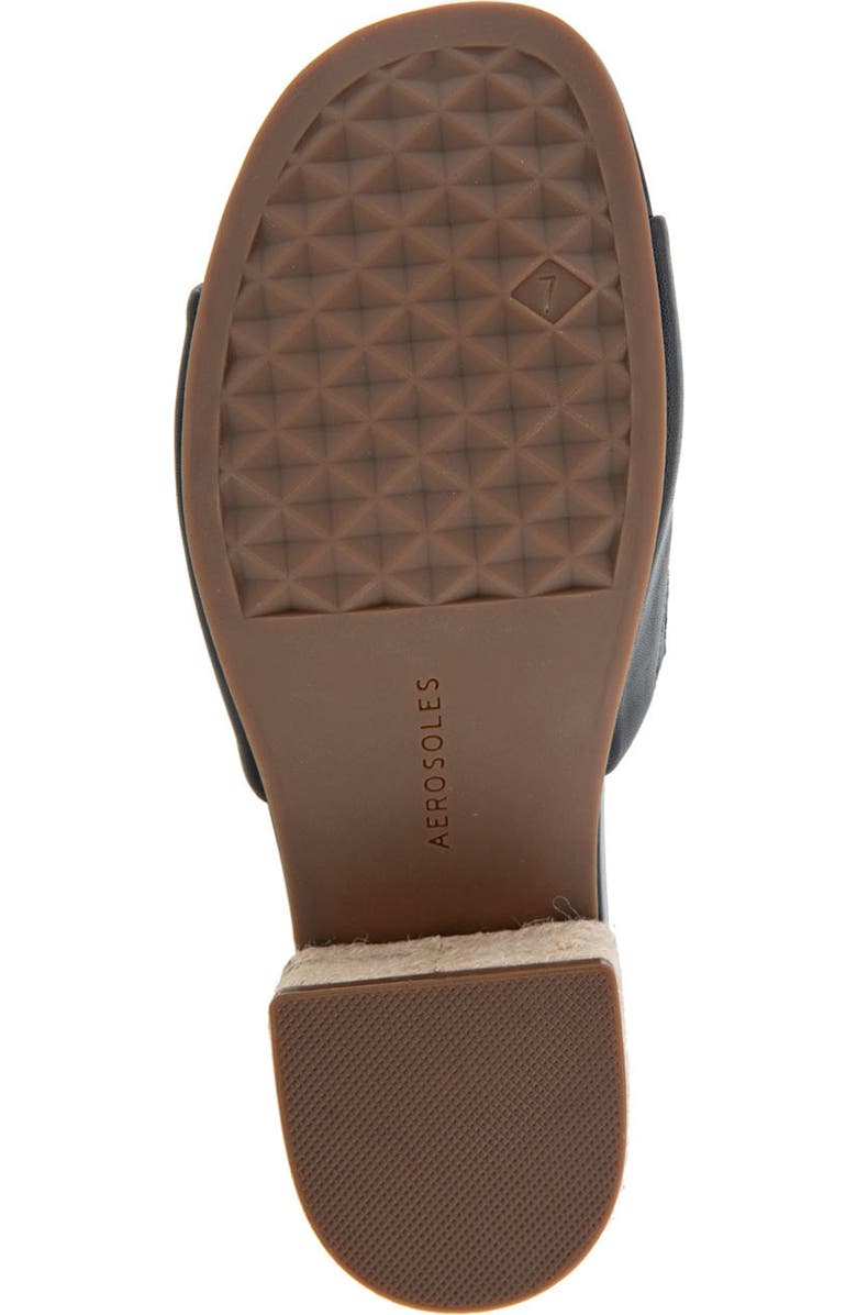 Aerosoles Clark Raffia Block Heel Sandal, Alternate, color,