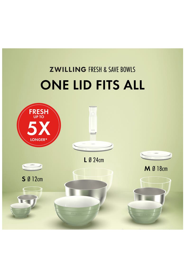 7-Piece Glass Fresh & Save Set, Alternate, color, CLEAR