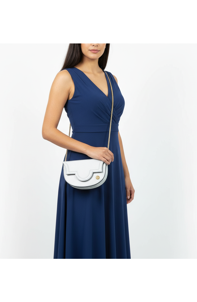 EVA INNOCENTI Fifi Bag, Alternate, color, Metallic Silver