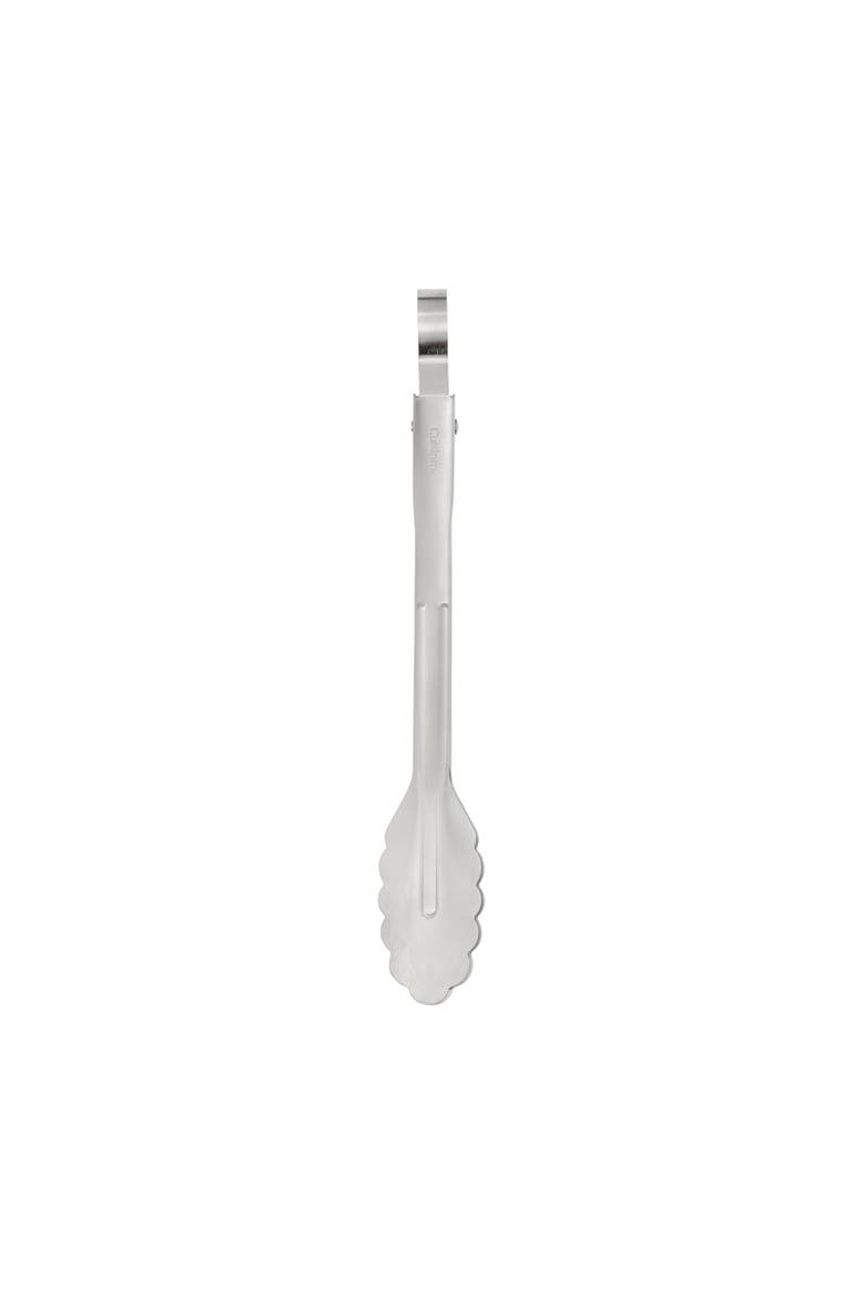 9.5 Inch Stainless Steel Locking Tongs, Alternate, color, Silver
