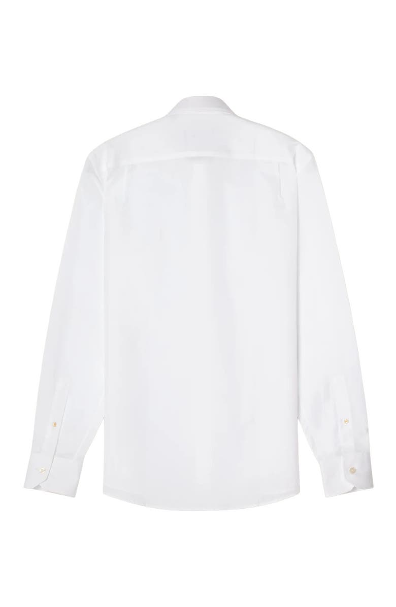 Robert Talbott Reynolds Cotton/Linen Contemporary Fit Shirt, Alternate, color,