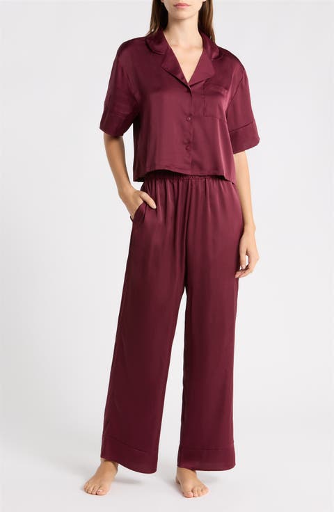Boxy Everyday Satin Pajamas