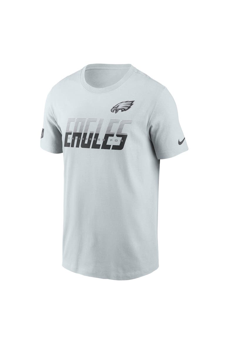 Men's Nike Gray Philadelphia Eagles Sideline Dri-FIT T-Shirt, Alternate, color, Gray