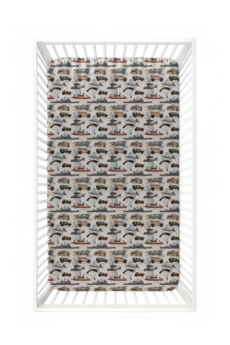 The Brave 2.0 Crib Sheet, Main, color, Camo