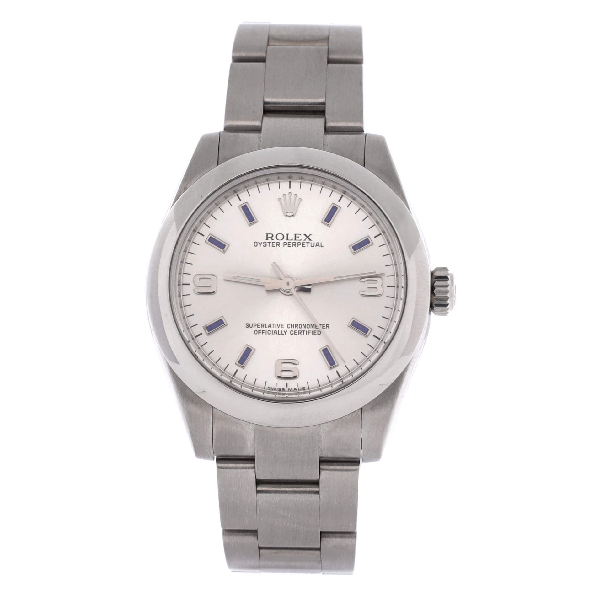 Oyster Perpetual Automatic Watch Stainless Steel 31, Main, color, Metallic Silver