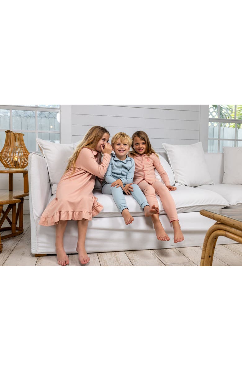 Pouf French Grandpa PJ for Girl, Alternate, color, Pink