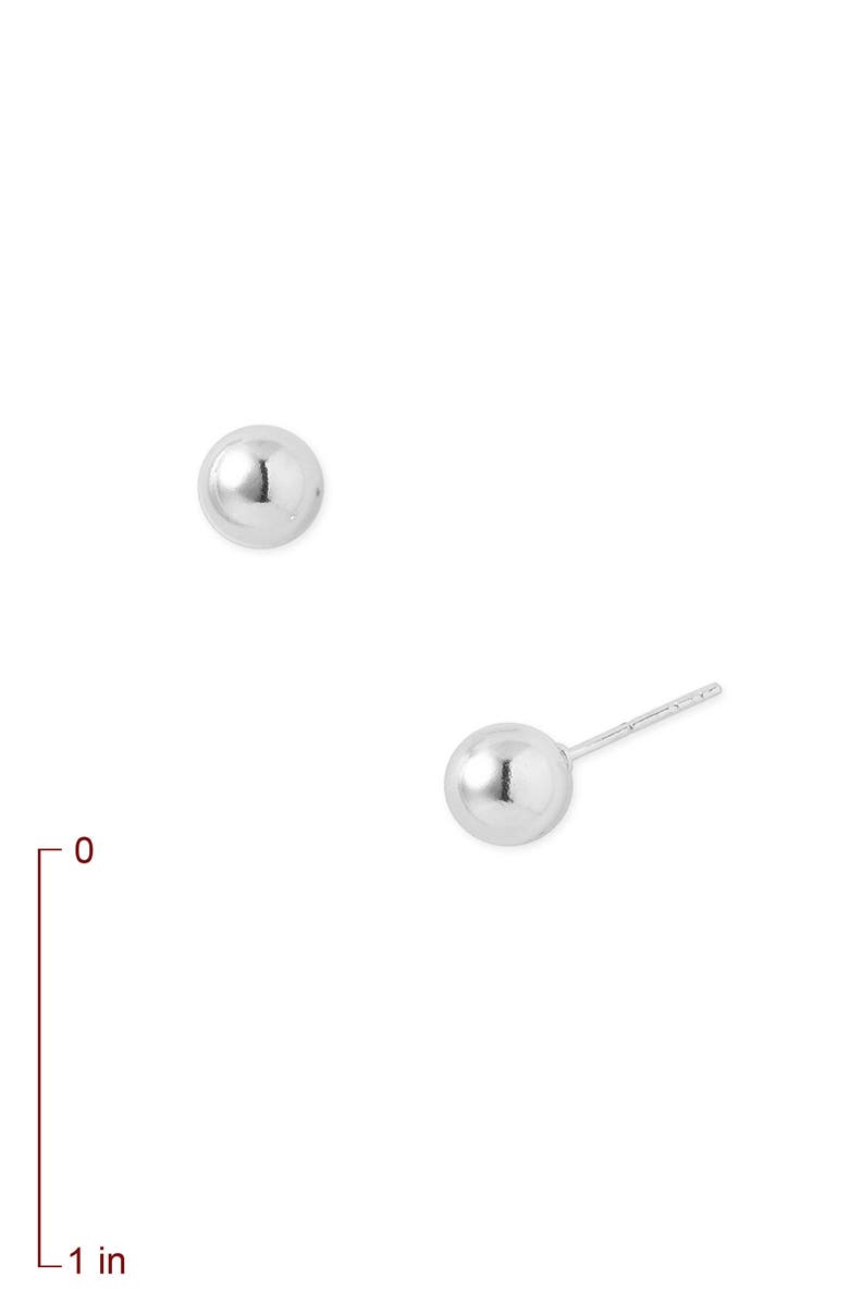 Argento Vivo Sterling Silver Argento Vivo Ball Stud Earrings, Alternate, color, 