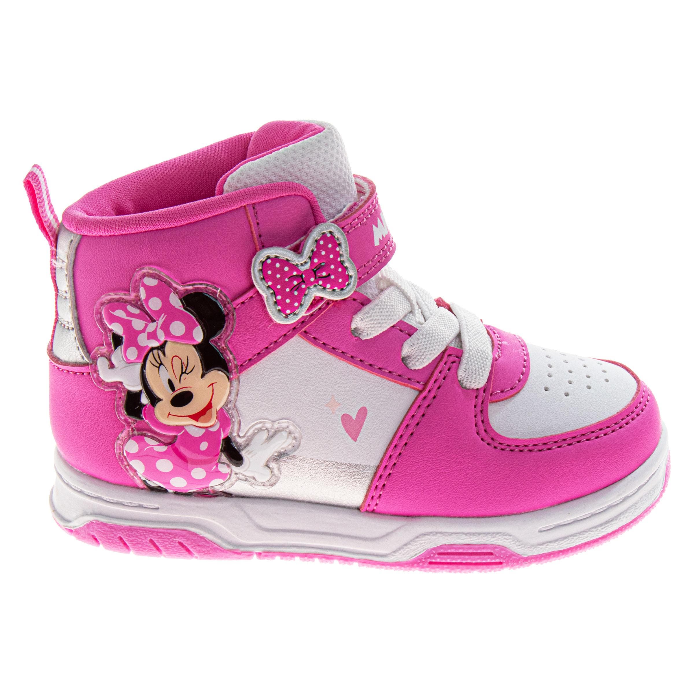 Disney Minnie Mouse Girls Sneakers, Alternate, color, Pink