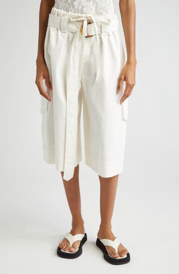 ショートパンツ ZIMMERMANN Women Shorts  Burmudas 2885AR25R CRF Beige Shop Women's Designer Shorts Online | ZIMMERMANN