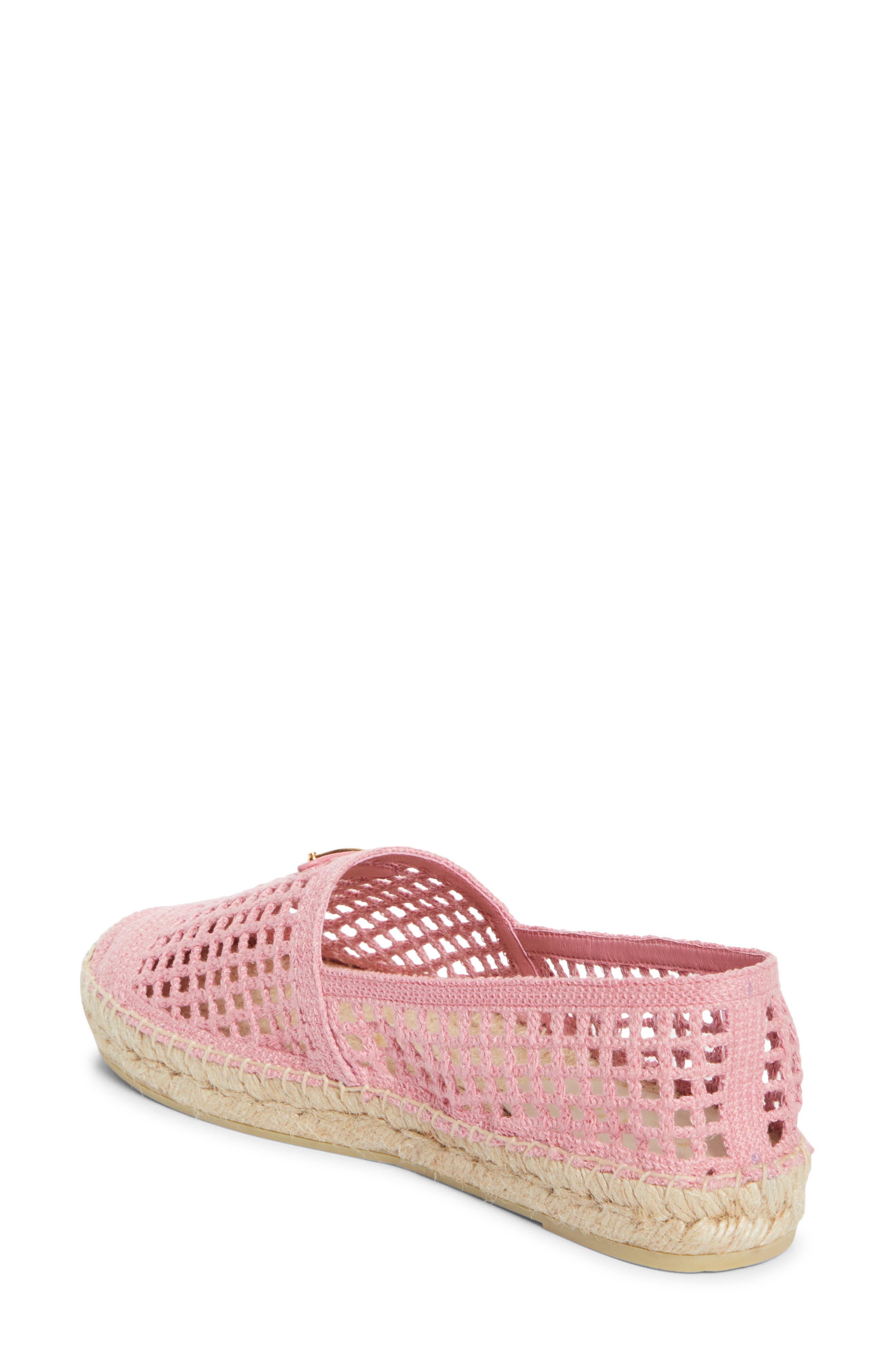 Prada Crochet Espadrille, Alternate, color, 