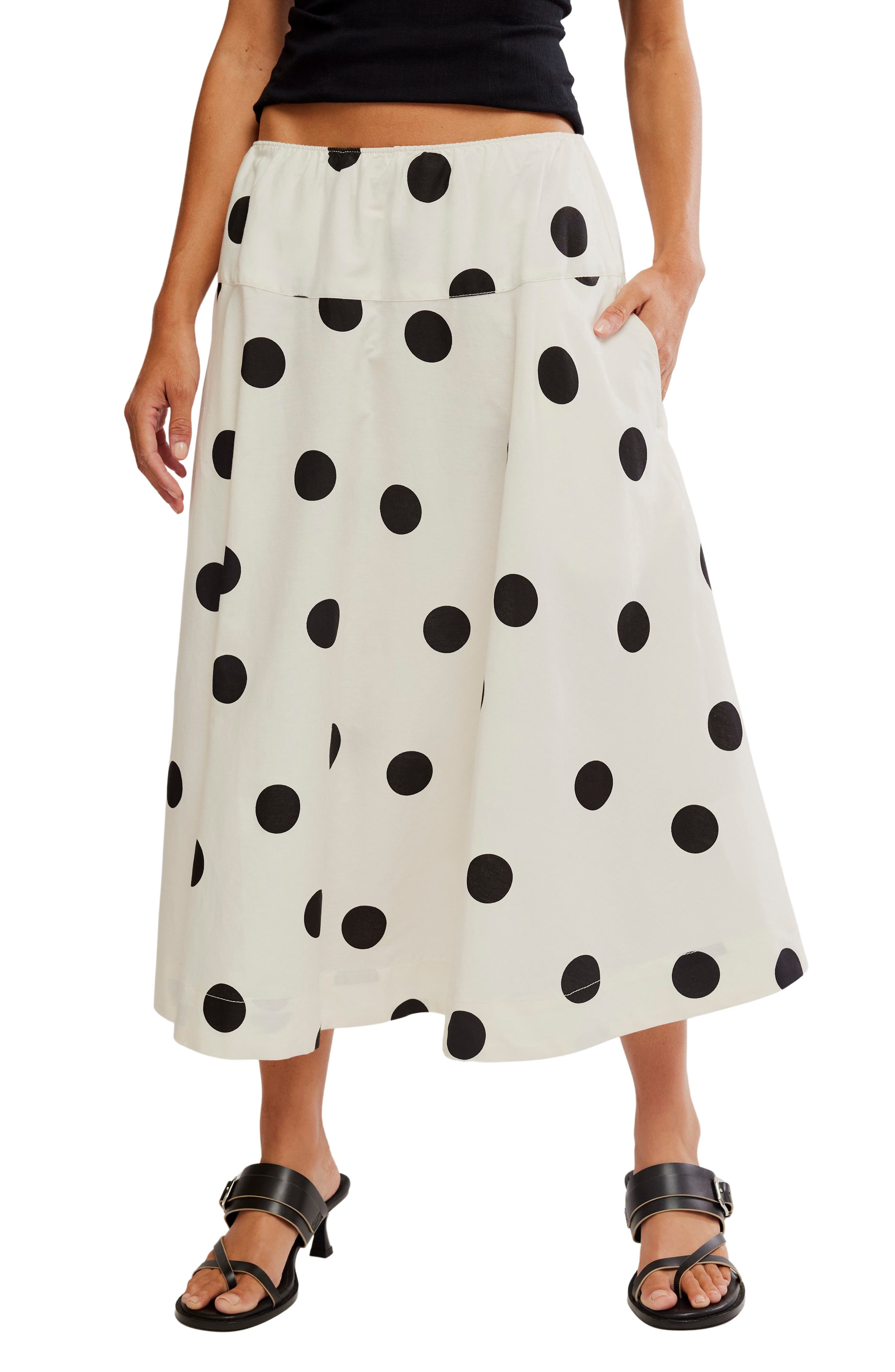 Free People Betty Drop Waist Maxi Skirt