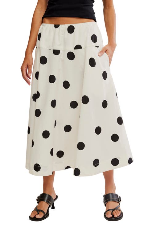 Betty Drop Waist Maxi Skirt